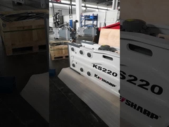 KS220 Πιο υψηλού τύπου υδραυλικός σπάσιμος διαμέτρου 190 mm διάμετρος ψεκασμού Κατάλληλο 45 ~ 55 τόνων εκσκαφέας