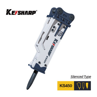 190 mm Διαμέτρου Τσιζέλ KS450 Αθόρυβος τύπου υδραυλικός διακόπτης για 45-55 τόνων εξορυκτήρα