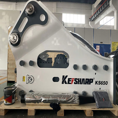 KS650 Σφυροκόπημα Χονδρικής Σκηνοθραύσης Τύποι κατσαρίδας 210 mm Σιδηροτροφικός σπαρακτής για εξορυκτήρα