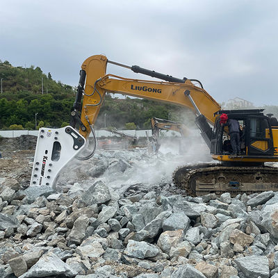 KS5600 Τύπος πλευρικής υδραυλικής μηχανής σπάσματος 205 mm Διαμέτρου τσιλιδιού