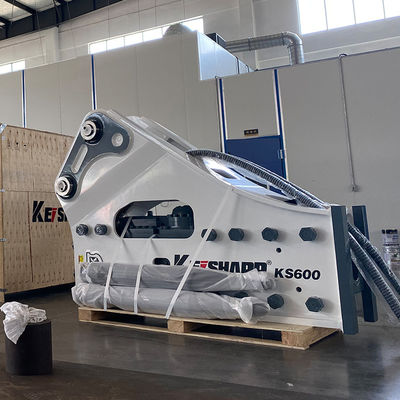 KS600 Τύπος πλευρικής υδραυλικής μηχανής σπάσματος 205 mm Διαμέτρου τσιλιδιού