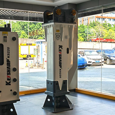 140 χιλιοστών τσιμπιδάκι KS220 Γρήγορη παράδοση Spot Excavator Υδραυλικοί σπάστεροι για τις εργασίες κατεδάφισης