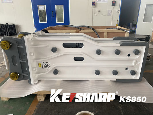 ΚΣ850 Υδραυλική μηχανή σπάσματος βαρέας πέτρας για εκσκαφέα 80-120 τόνων