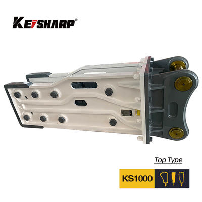 KS1000 Top Type Υδραυλικός σπαστικός 255mm Σπαστικός εκσκαφέας σπαστικός βράχου
