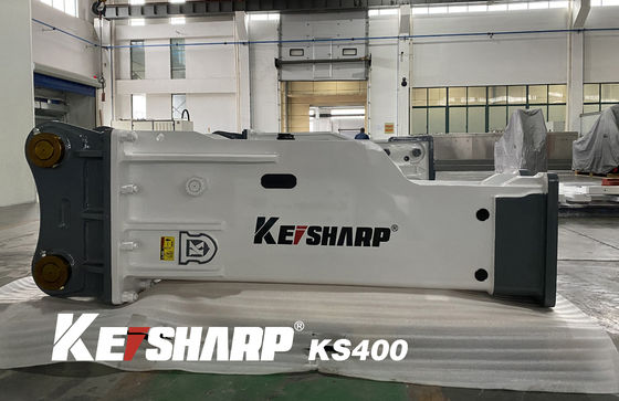 KS400 Αθόρυβος τύπος υδραυλικός σπάσιμο 175mm διάμετρος ψεκαστήρας Κατάλληλο 40 ~ 50 τόνων εκσκαφέας