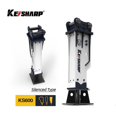 Για εκσκαφέα 55-65 τόνων KS600 Box Type Hydraulic Breaker 205mm διάμετρος τσιλιδιού