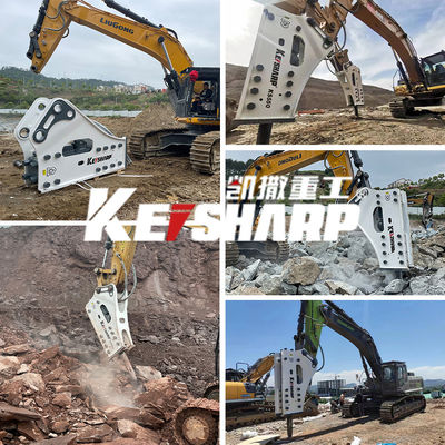 KS450 OEM ODM Excavator Υδραυλικοί σπάστες για αυτοκινητόδρομο / αρχιτεκτονική