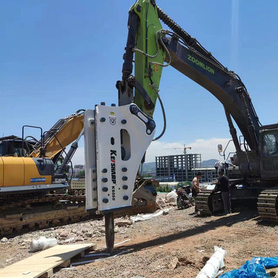 Υπηρεσία OEM Διαθέσιμες υδραυλικές σφυροκόβες για εκσκαφείς 50 έως 65 τόνων