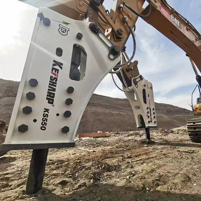Διάμετρος 200 mm ΚΣ550 Υδραυλικός σπάσιμος βράχων Τύπος πλευρικής λειτουργίας