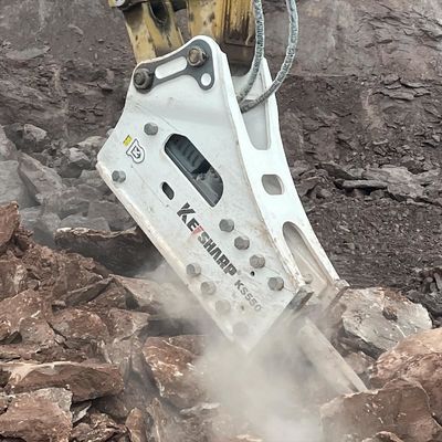 Διάμετρος 200 mm ΚΣ550 Υδραυλικός σπάσιμος βράχων Τύπος πλευρικής λειτουργίας