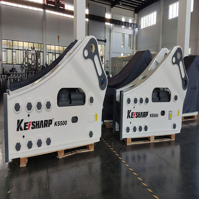 5500Kg KS550 βαρύ υδραυλικό σφυροκόπημα πέτρας OEM διαθέσιμα