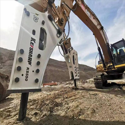 5500Kg KS550 βαρύ υδραυλικό σφυροκόπημα πέτρας OEM διαθέσιμα