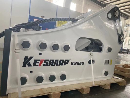 KS850 230mm Τσιζέλ ανθεκτικός σπάσιμος βράχων υδραυλικό σφυρί για την κατασκευή 50-65ton