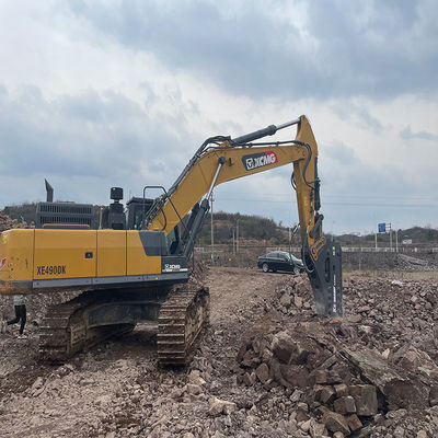 5350 kg βαρύ υδραυλικό σπάσιμο βράχων ανθεκτικό στην φθορά κράμα 195 mm σχιστόλιθο σπάσιμο βράχων