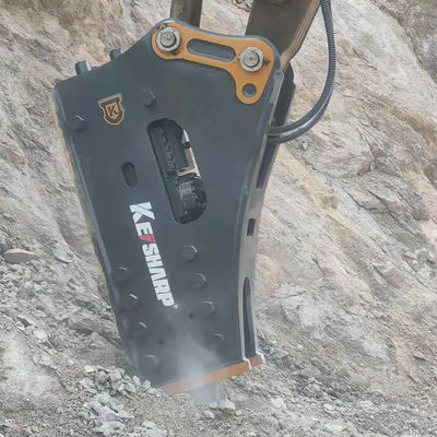 190 mm Σιδερένιο εξορυκτικό πέτρα σφυρί συντριβή για την κατασκευή