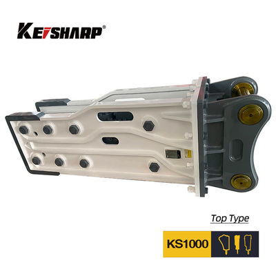 160-180 Bar Top Type Breakers για εκσκαφείς 20-27 τόνων με διάμετρο 140 mm