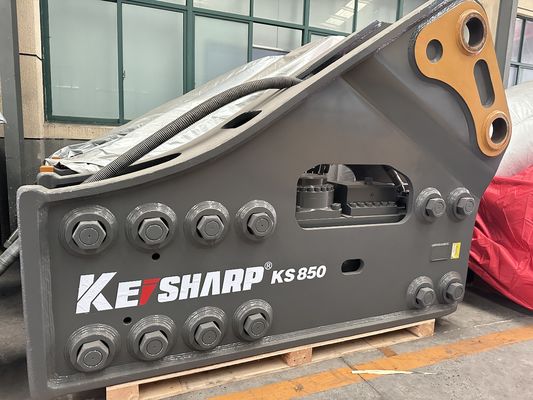 KS850 Τύπος πλευρικής υδραυλικής μηχανής σπάσματος 230 mm διάμετρος τσιλιδιού