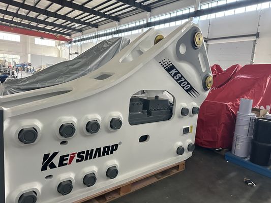 KS700 Τύπος πλευρικής υδραυλικής μηχανής σπάσματος 215 mm Διαμέτρου κατσαρίδας