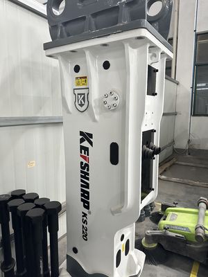 KS220 Τύπος κουτιού Υδραυλικός σπάσιμος για 16-22 τόνων εξορυκτής 140 mm διάμετρος κατσαρίδας