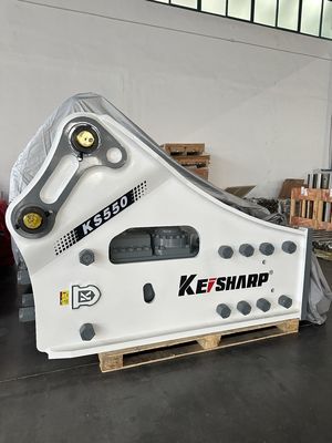 KS550 Πλευρός τύπος υδραυλικός σπάσιμος με διάμετρο 200 mm για οδική κατασκευή σκάφους