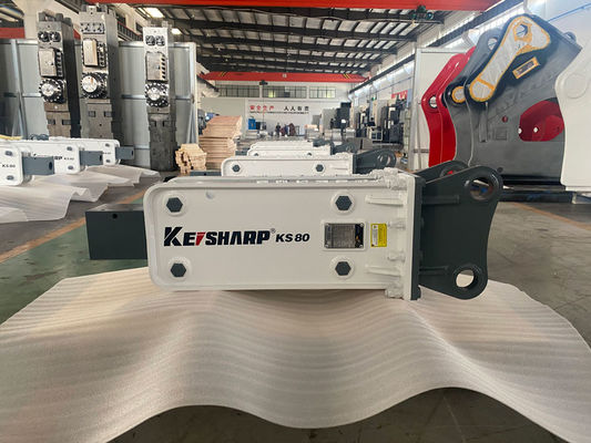 KS80 Top Type Rock Hydraulic Breaker Machine 68 mm Διαμέτρου τσιλιδιού