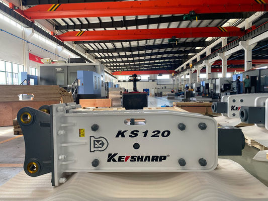 KS120 Top Type Rock Hydraulic Breaker Machine 85 mm Διαμέτρου κατσαρίδας