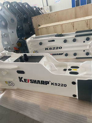 KS220 Top Type Rock Hydraulic Breaker Machine 140 mm Διαμέτρου τσιλιδιού
