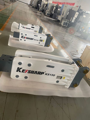 KS220 Top τύπου 140mm Chisel Excavator Stone Breaker Machine ISO Εγκρίθηκε
