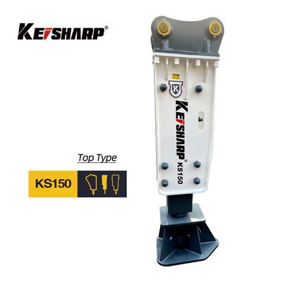 KS150 Top Type Rock Hydraulic Breaker Machine 100 mm Διαμέτρου τσιλιδιού
