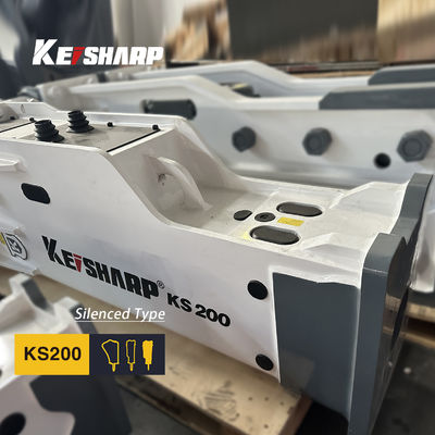 KS200 Πιο υψηλού τύπου υδραυλικός σπάσιμο 135mm διάμετρος ψεκαστήρα για 18-22 τόνων εξορυκτήρα